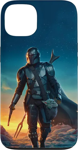 Vista 7 de Star Wars The Mandalorian and Grogu Sunset - Carcasa para iPhone 17