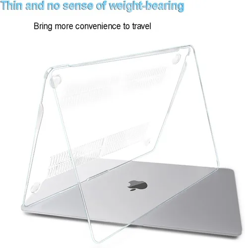 Vista 4 de Funda compatible con MacBook Pro de 13 pulgadas M2 2024, 2023, 2022-2016 A2338 M1 A2251 A2289 A2159 A1989 A1708 A1706, funda rígida de plástico