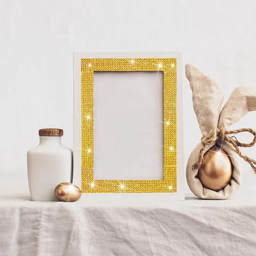 Vista 6 de Tiras autoadhesivas de diamantes de imitación de cristal para manualidades con diamantes de imitación de 0.079 pulgadas para manualidades, bodas