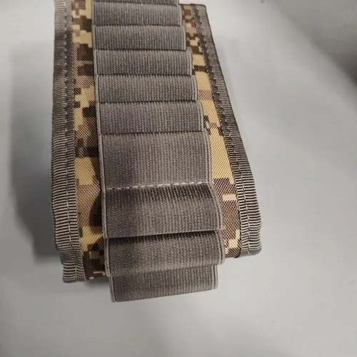 Vista 2 de Profesional Funda de Cintura de Nylon Impermeable para Cartuchos de Escopeta de 30 Rondas, Ajustable, Bandolera para Hombro, Funda para Munición