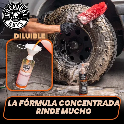 Vista 6 de Limpia todo y súper limpiador multiuso a base de cítricos de Chemical Guys, CLD_101, Anaranjado