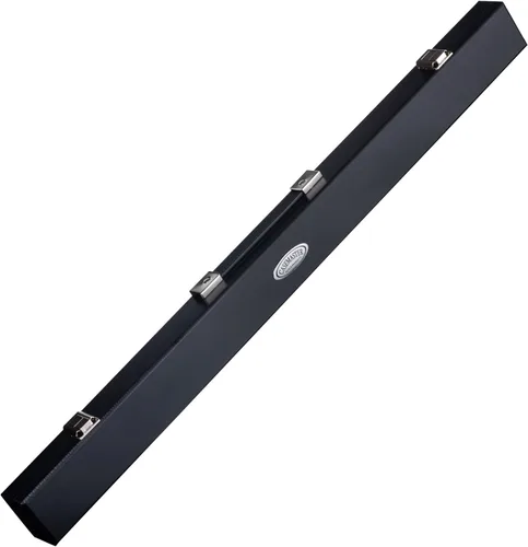 Vista 8 de Casemaster by GLD Products Estuche rígido para taco de billar/billar de lujo, capacidad para 1 taco completo de 2 piezas (1 tope/1 eje), color negro