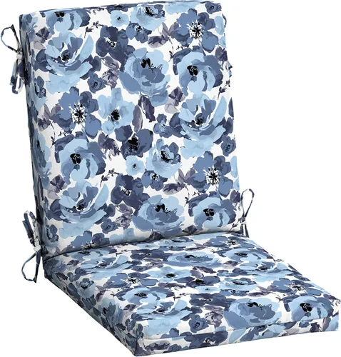 Vista 24 de Arden - Cojín para silla de comedor al aire libre, 20 x 20 pulgadas, resistente a la lluvia y a la decoloración, Salome Tropical