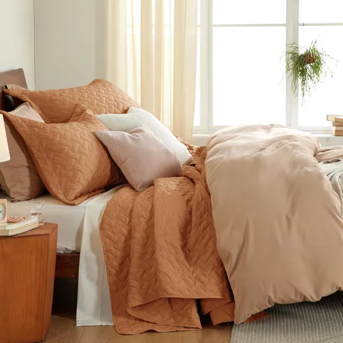 Vista 46 de Bedsure Colchas de tamaño Queen – Colchas ligeras tamaño Queen con patrón de tejido de canasta, ropa de cama suave, edredón de rosa polvorienta