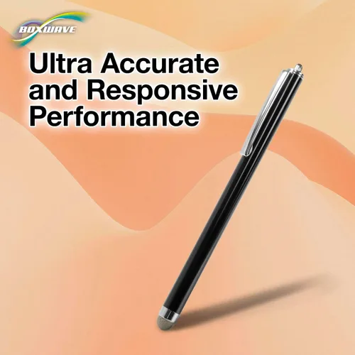 Vista 7 de BoxWave Lápiz óptico compatible con Kindle Fire (1ª generación 2011), lápiz capacitivo EverTouch, punta de fibra, color azul lunar