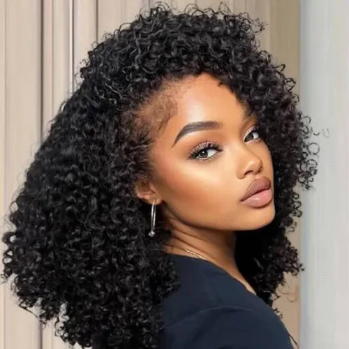 Vista 29 de Pelucas de 30 Pulgadas con Malla Frontal de Onda Profunda de Cabello Humano 180% de Densidad 13x4 Pelucas de Malla Frontal HD Transparente