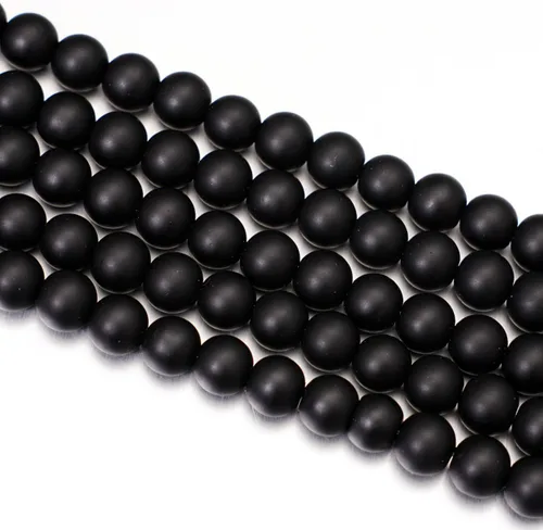 Vista 31 de Asingeloo Cuentas de piedra natural de lapislázuli para hacer joyas, manualidades hechas a mano (0.315 pulgadas, lapislázuli azul)