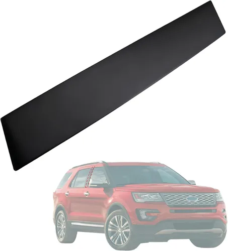 Vista 12 de Flecto Moldura de puerta, panel de moldura de puerta, lado del conductor (izquierdo), compatible con Ford Explorer 2011-2019, teclado de entrada sin