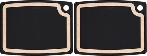 Vista 9 de Epicurean Gourmet Series Tabla de cortar con ranura para jugos, 14.5 x 11.25 pulgadas, natural/pizarra