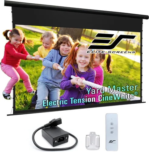 Vista 6 de Pantalla para proyector al aire libre con soporte 16:9, 8K 4K Ultra HD 3D, plegable y rápida Yardmaster Manual Front Projection