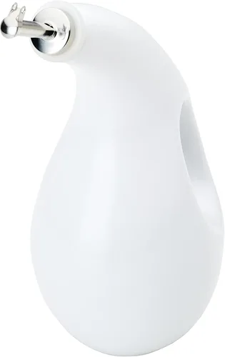 Vista 10 de Rachael Ray 48467 Botella dispensadora de aceite y vinagre de cerámica EVOO con boquilla, 24 onzas - Azul agave