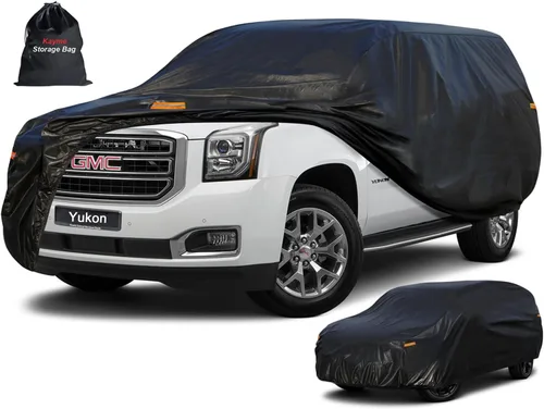 Vista 38 de Kayme - Cubierta completa impermeable de 7 capas para Dodge Challenger Hellcat (2008-2024), apta para todo clima, protección p/exteriores contra