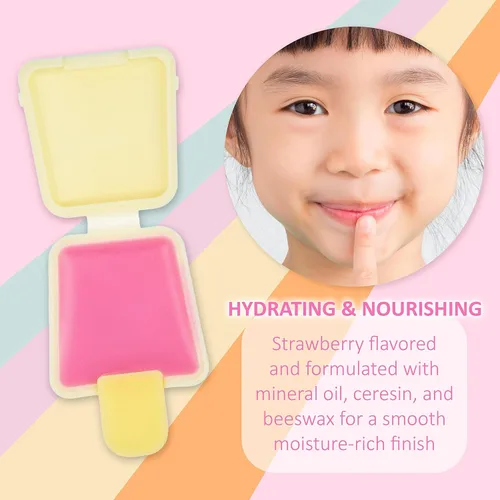 Vista 4 de Pucker Pop - Juego de 12 brillos labiales novedosos para niñas, colección de brillo de labios para niñas, colección de brillo de labios para niños