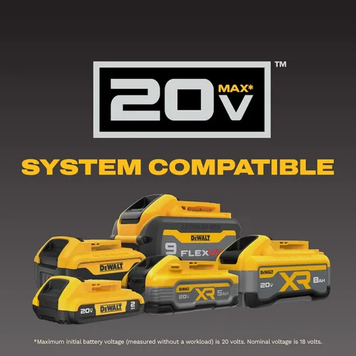 Vista 5 de DEWALT Atornillador de Impacto 20V MAX, 1/4 Pulgada, Batería y Cargador Incluidos (DCF787D1)