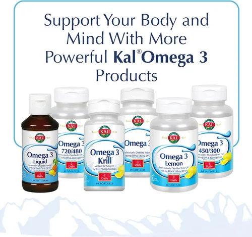 Vista 5 de KAL 180/120 1000 mg Omega 3 pescado, 60