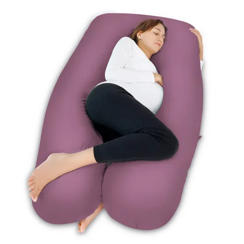 Vista 28 de Meiz Almohada de embarazo, almohada corporal de embarazo, almohadas de embarazo para dormir, almohada de maternidad para mujeres embarazadas