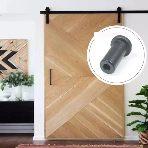 Vista 5 de 5 espaciadores de puerta de granero de 2 pulgadas, espaciadores de puerta corrediza de granero de 2 pulgadas para puerta corrediza de granero