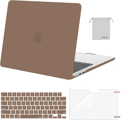 Vista 35 de MOSISO Funda resistente a los arañazos compatible con MacBook Air de 15 pulgadas M5 2026 M4 2025 M3 M2 2024 2023 A3448 A3241 A3114 A2941, carcasa
