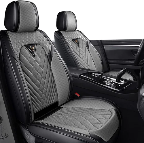 Vista 18 de Fundas de asiento para Nissan 250Z 2003-2009, color negro, comodidad de felpa, mejora interior de lujo e impermeables con almohadas