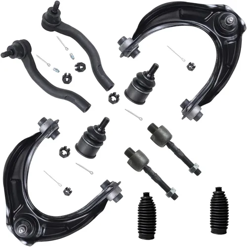 Vista 16 de Detroit Axle - Kit de suspensión frontal de 10 piezas para Chevy Trailblazer EXT GMC Envoy XL XUV Buick Rainier Isuzu Ascender Olds Bravada, brazos