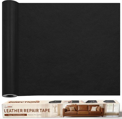 Vista 40 de ONine Reparación profesional de cuero para sofá, cinta de reparación de cuero de 3 x 60 pulgadas (cuero gris oscuro)