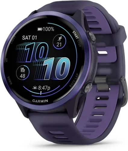 Vista 11 de Garmin® Forerunner® 570, 1.850 in, reloj inteligente avanzado con GPS para correr y triatlón, pantalla AMOLED, funciones de entrenamiento