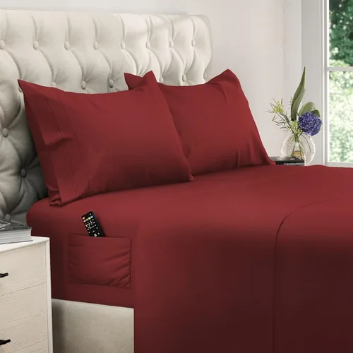 Vista 15 de DREAMCARE - Juego de sábanas de tamaño individual XL, 3 piezas, refrescantes, extralargas, suaves y duraderas de 100% poliéster de microfibra