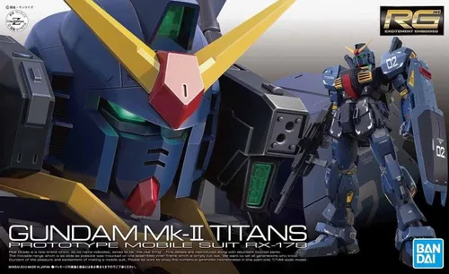 Vista 3 de BANDAI NAMCO Entertainment RG #07 RX-178 Gundam MK-II (Titanes) BAN2166337