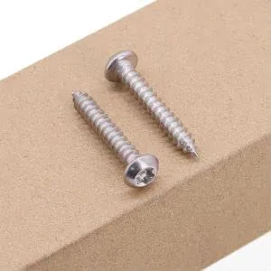 Vista 4 de Tornillos de chapa de accionamiento Torx de cabeza de botón M3 x 0.984 in (100 unidades), un bit incluido, acero inoxidable 304 18/8, tornillos
