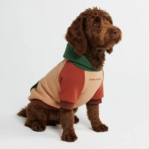 Vista 67 de Spark Paws Sudadera con capucha para perro, suéter de primera calidad para perros pequeños, medianos y grandes Trajes cálidos para bulldogs