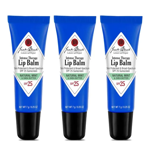 Vista 12 de Jack Black Intense Therapy Lip Balm, 0.25-Oz. – SPF 25 Sun Protection, Lip Moisturizer, Hydrating Lip Balm with SPF, Lip Sunscreen