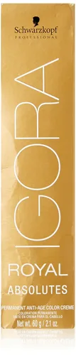Vista 5 de Schwarzkopf Professional Igora Royal Absolutes - Coloración para el cabello, 6-50, rubio oscuro dorado natural, 2.1 onzas