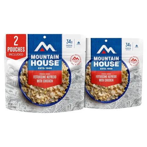 Vista 25 de Mountain House Arroz Frito con Pollo Comida Deshidratada para Mochileros y Camping Sin Gluten 2 Porciones