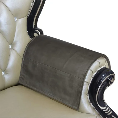 Vista 61 de LL LEATHER LOVERS Funda de cuero para reposacabezas de silla reclinable, sofá, sofá biplaza, protector de muebles, funda para asiento de teatro