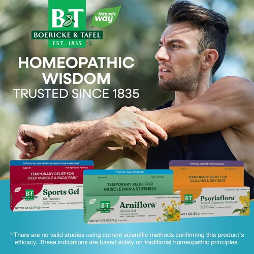 Vista 7 de Boericke & Tafel Arniflora Arnica Gel, Nature's Way Brands, 2.75 onzas
