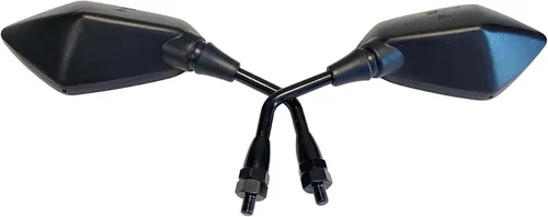 Vista 2 de Espejos retrovisores negros compatibles con Kawasaki Z900 ZR900 SE 2023