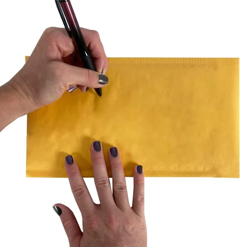 Vista 7 de StarBoxes - Sobres de papel kraft de burbujas de 5 x 10 pulgadas, #00, paquete de 250 para envío de piezas de electrodomésticos, amarillo