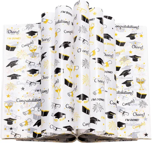 Vista 11 de 100 piezas de papel encerado navideño, hojas de papel encerado para envoltorios de sándwich de papel de delicatessen, envoltorios de caramelos