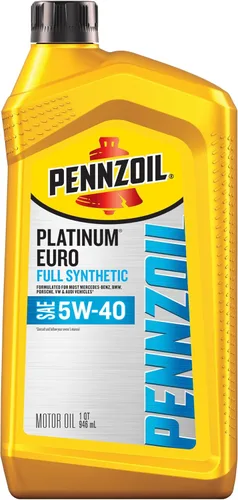 Vista 17 de Pennzoil Platinum Euro L - Aceite de motor sintético completo 5W-30, 1 cuarto de galón