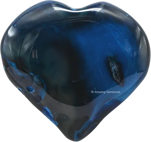 Vista 100 de Amazing Gemstone Piedra de Palma de Corazón de Cristal de Chakra - Piedra de Masaje de Bolsillo para Preocupación para Equilibrio Natural de Chakras