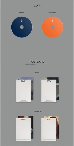 Vista 5 de Dreamus SNSD Taeyeon - INVU El tercer álbum [incluye póster plegado] (ver azul) (SMK1361)