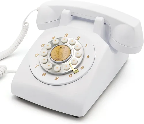 Vista 13 de Teléfono Libro de Invitados de Audio para Bodas, Teléfono Retro Libro de Invitados de Audio con Grabación de Voz Clara para Recepción de Boda