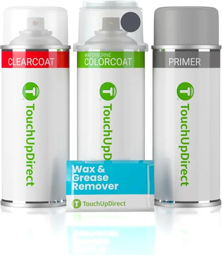 Vista 106 de TouchUpDirect QAK - Aerosol de pintura de retoque de color blanco sólido compatible con Nissan Exact Match - Kit esencial