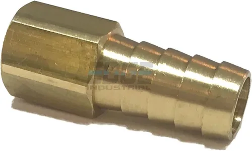 Vista 4 de Manguera de 1/2" ID a 1/4" hembra NPT FNPT de latón recto combustible/aire/agua/aceite/gas/WOG (cantidad 10)