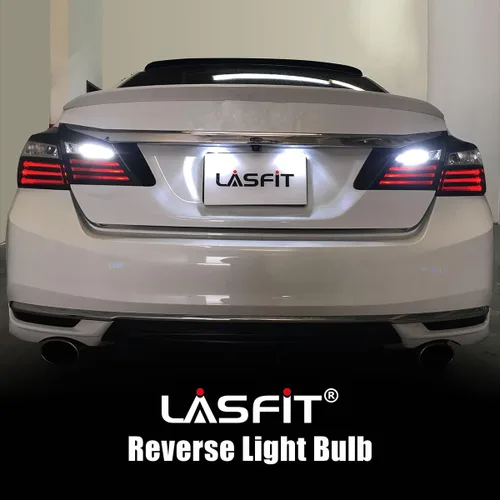 Vista 7 de LASFIT Bombillas LED Canbus 194 168 2825/921 912 W5W Kit combinado blanco Canbus, luz de matrícula y luz de marcha atrás combinada blanca, 6000 K