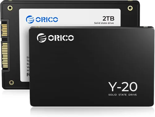 Vista 8 de ORICO Unidad interna de estado sólido SSD SATA de 128 GB de 2.5 pulgadas, velocidad de lectura de hasta 500 MB/s, SATA III 6 Gbps para computadora