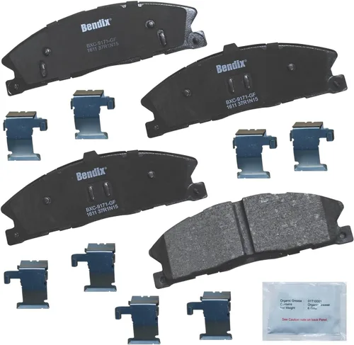 Vista 37 de Pastillas de Freno Delanteras Cerámicas Bendix Priority1 CFC430A para Modelos Selectos INFINITI G35, I30, Nissan 350Z, Altima, Juke, Maxima, Sentra