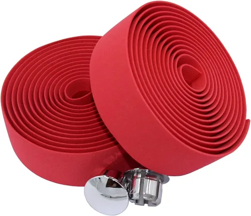 Vista 8 de KINGOU Cinta de manillar de bicicleta de carretera EVA Envolturas de barra de bicicleta - 2 unidades por juego