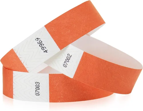Vista 28 de WristCo Variety - Pack de pulseras de 3/4 pulgadas Tyvek, Paquete variado