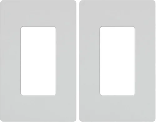 Vista 22 de Lutron Claro - Placa de pared de 1 banda (paquete de 6) CW-1-AL-6 almendra